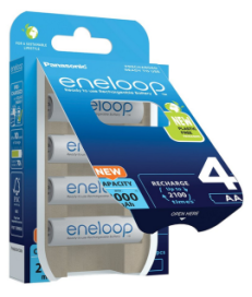 Akumulatorki AA / R6 Panasonic Eneloop 2000mAh BK-3MCDE/4BE (blister 4 szt.)