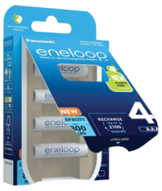 Akumulatorki R03 / AAA Panasonic Eneloop 800mAh BK-4MCDE/4BE (blister 4 szt.)