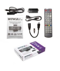 Tuner DVB-T/T2 WIWA H.265 MINI LED