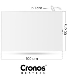 Panel grzewczy IR CRONOS Synthelith PRO CRP-600TWP TUYA white