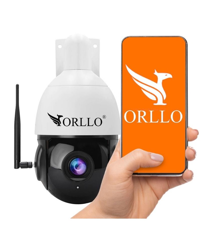 Kamera IP Orllo Zewnętrzna Obrotowa 360 Stopni POE 30x zoom Wi-Fi Z15