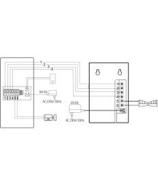 Domofon EURA ADP-38A3 ENTRA bialy