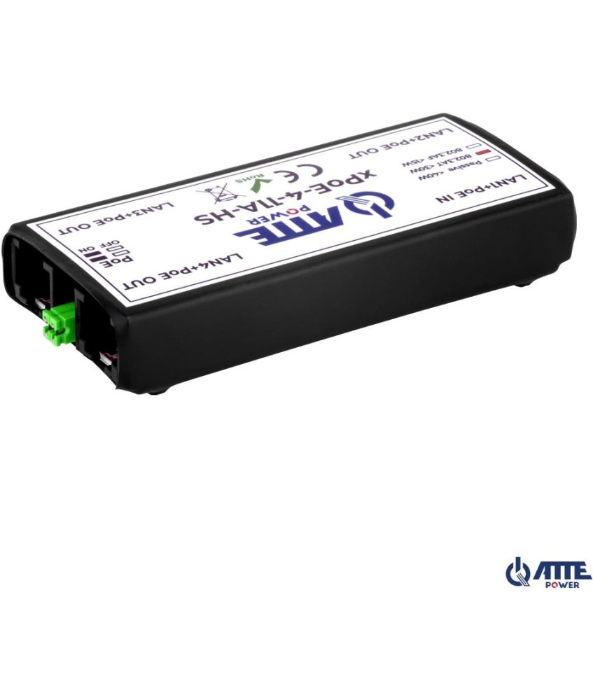 SWITCH 4-PORTOWY POE ATTE xPoE-4-11A-HS