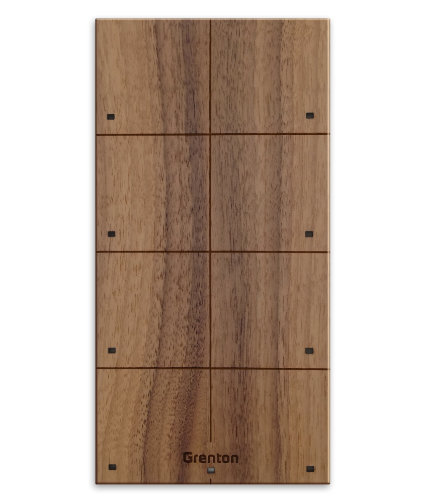 GRENTON - TOUCH PANEL 8B, Tf-bus, CUSTOM WOOD DARK (2.0)