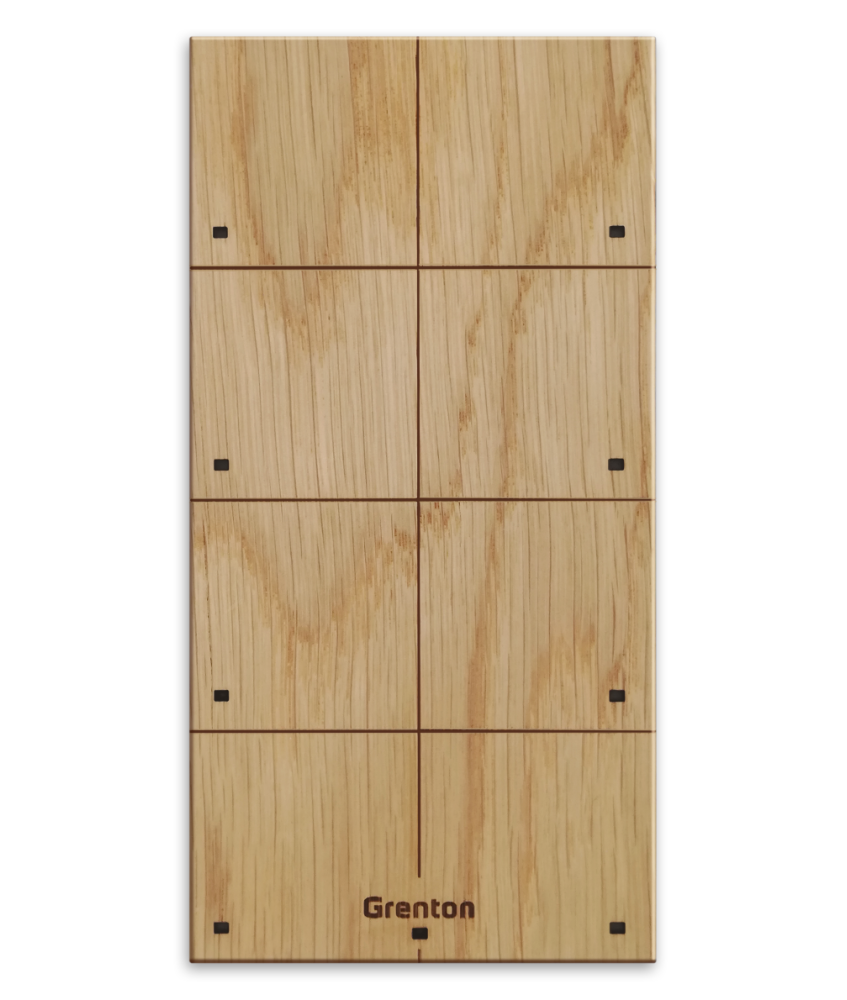 GRENTON - TOUCH PANEL 8B, Tf-bus, CUSTOM WOOD LIGHT (2.0)