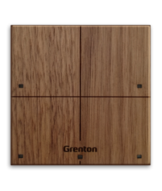 GRENTON - TOUCH PANEL 4B, Tf-bus, CUSTOM WOOD DARK (2.0)