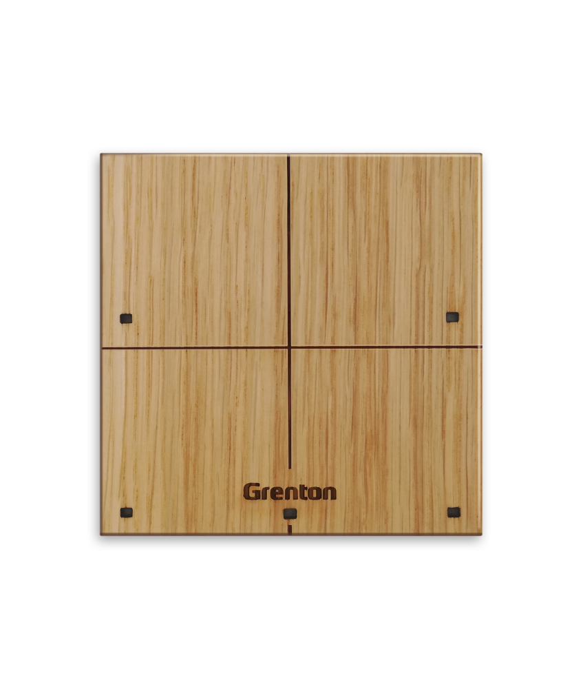 GRENTON - TOUCH PANEL 4B, Tf-bus, CUSTOM WOOD LIGHT (2.0)