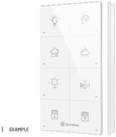 GRENTON - TOUCH PANEL 8B, Tf-bus, CUSTOM ICONS BIAŁY (2.0)