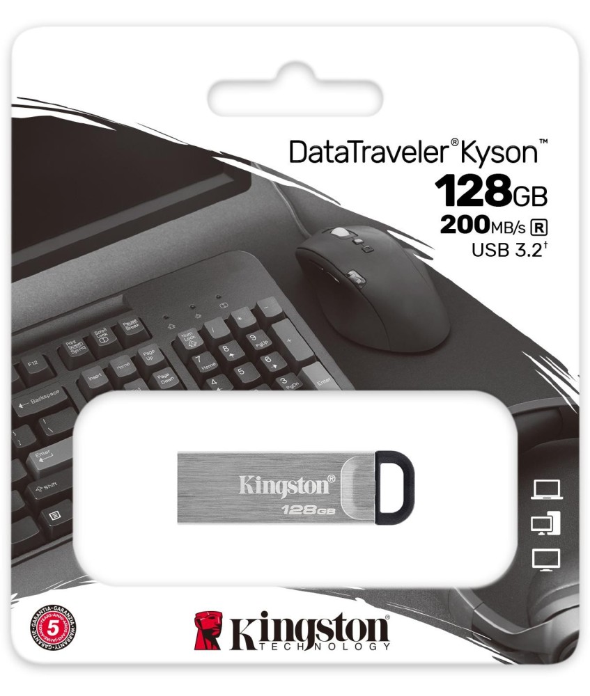 Pendrive Kingston Kyson DTKN/128GB USB 3.2 Gen1