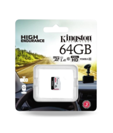 Karta pamięci Kingston High-Endurance microSD 64GB UHS-I U1 24/7 (rejestratory i monitoring)