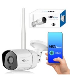 Zewnętrzna kamera IP H265 P2P Full HD METAL WIFI MBG200DW