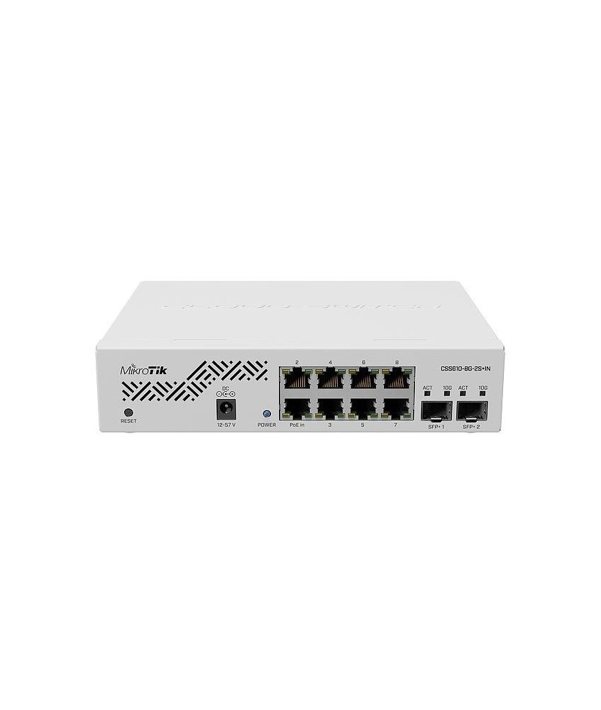 MIKROTIK ROUTERBOARD CSS610-8G-2S+IN