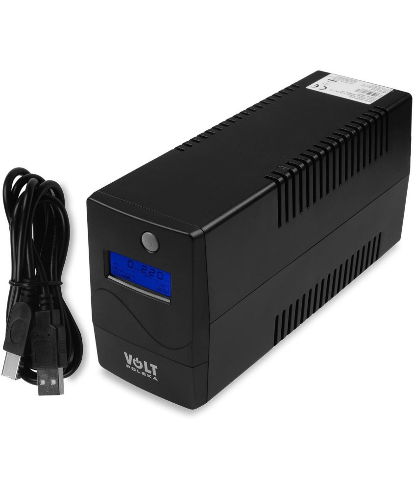 UPS ZASILACZ AWARYJNY VOLT POLSKA MICRO 1000VA 600W 1x9ah