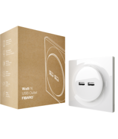 FIBARO WALLI N USB Outlet | FGWU-021